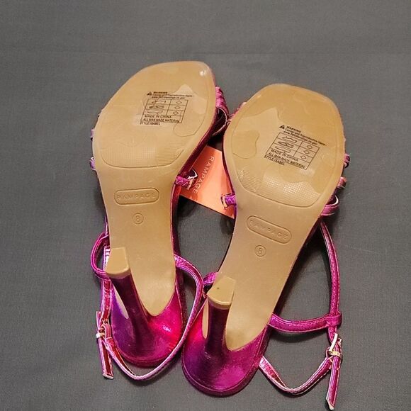 BRAND NEW RAMPAGE WOMEN'S STRAPPY HEELED OPEN TOE SANDAL R3 - Picture 14 of 16